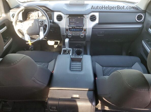 5TFUY5F10MX010595 2021 TOYOTA TUNDRA White Widok deski rozdzielczej