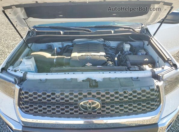 5TFUY5F10MX010595 2021 TOYOTA TUNDRA White Widok wnętrza z tyłu