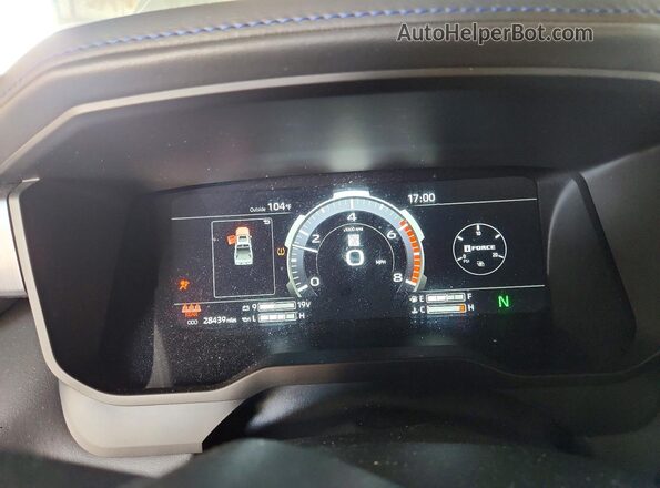 5TFWA5DB4SX239397 2025 TOYOTA TUNDRA Серый Вид щитка приборов