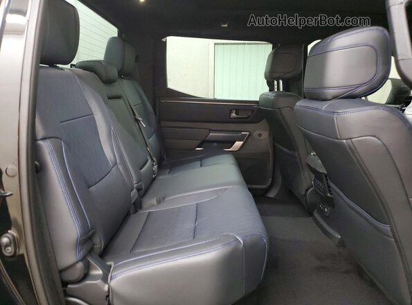 5TFWA5DB4TX402972 2026 TOYOTA TUNDRA Black უკანა სავარძლების ხედი