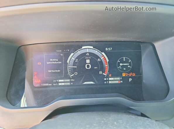 5TFWA5DB9SX244174 2025 TOYOTA TUNDRA Серый Вид щитка приборов