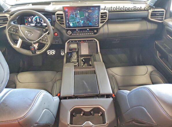 5TFWC5DB8TX145874 2026 TOYOTA TUNDRA White Dashboard view