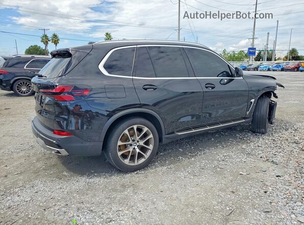 5UX13EU01R9U34292 2024 BMW X5 Black Задня права чверть