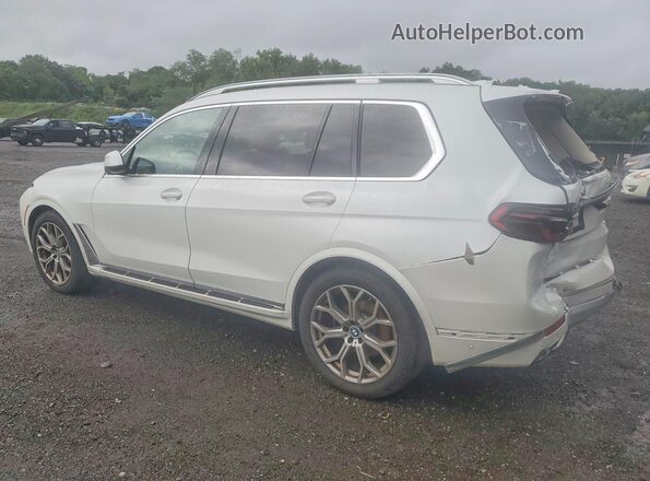 5UX23EM02R9S54386 2024 BMW X7 White Հետևի ձախ