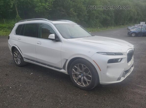 5UX23EM02R9S54386 2024 BMW X7 White Առջևի աջ
