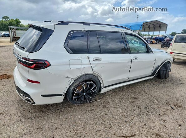5UX23EM07S9W54448 2025 BMW X7 White Tył prawy