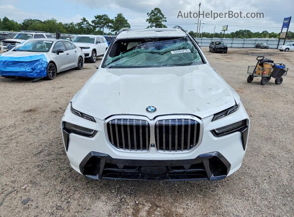 5UX23EM07S9W54448 2025 BMW X7 White Widok z przodu