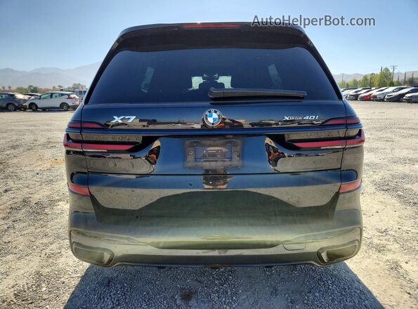 5UX23EM0XR9V13562 2024 BMW X7 Black Вид ззаду