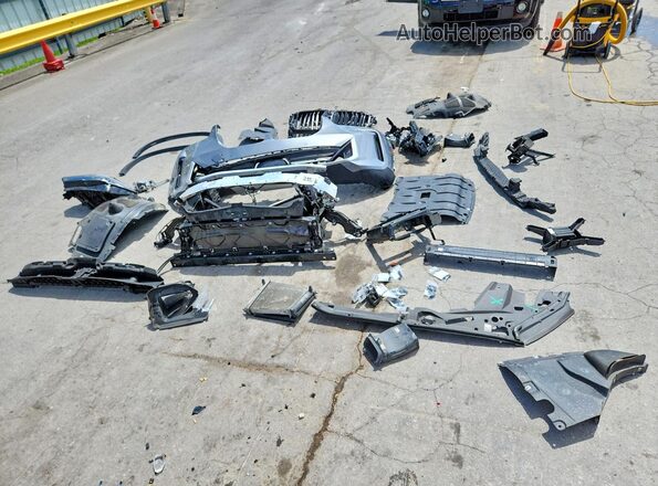 5UX23EU01R9V13157 2024 BMW X5 Silver Widok naklejki z numerem VIN