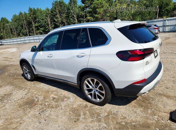 5UX23EU01R9V50791 2024 BMW X5 White Հետևի ձախ