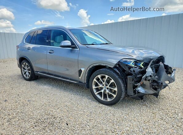 5UX23EU01S9Z42899 2025 BMW X5 Silver Առջևի աջ