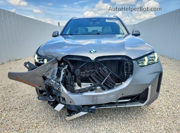 5UX23EU01S9Z42899 2025 BMW X5 Silver Դիմացի տեսք
