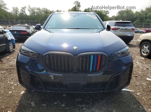 5UX23EU03R9U22178 2024 BMW X5 Синий Вид спереди