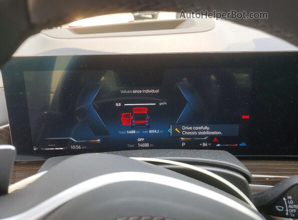 5UX23EU03R9U22178 2024 BMW X5 Синий Вид щитка приборов