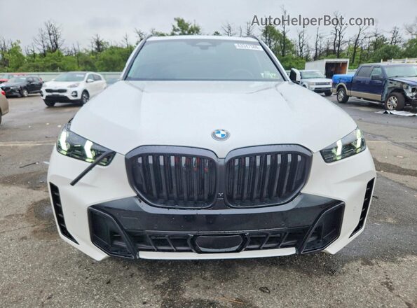 5UX23EU04T9307502 2026 BMW X5 White Vista frontal