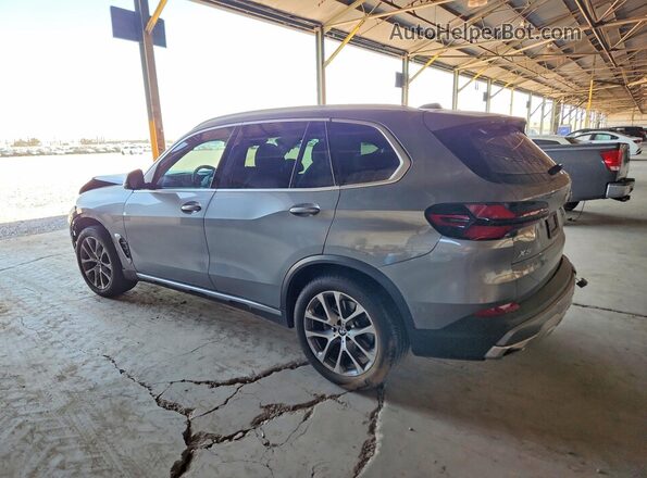 5UX23EU08R9T29222 2024 BMW X5 Gray Задня ліва чверть