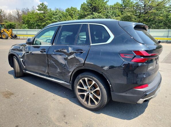 5UX23EU09S9Z24361 2025 BMW X5 Black Հետևի ձախ