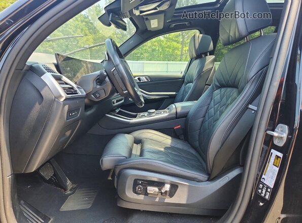 5UX23EU09S9Z24361 2025 BMW X5 Black Սալոնի դիմացի տեսք