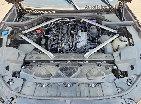 5UX23EU09S9Z24361 2025 BMW X5 Black Շարժիչի բաժամունքի տեսք