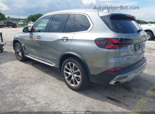 5UX23EU09T9107988 2026 BMW X5 Gray Հետևի ձախ