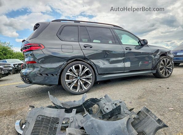 5UX33EM01R9T61501 2024 BMW X7 Gray Հետևի աջ