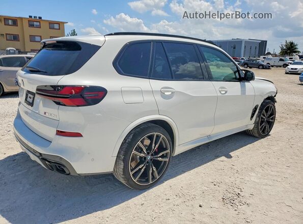5UX33EU0XT9317620 2026 BMW X5 White უკანა მარჯვენა