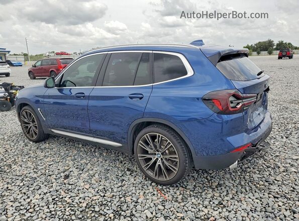 5UX43DP05P9R48064 2023 BMW X3 Blue Tył lewy
