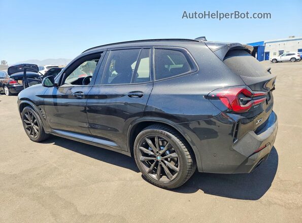 5UX43DP05R9W52674 2024 BMW X3 Black Tył lewy