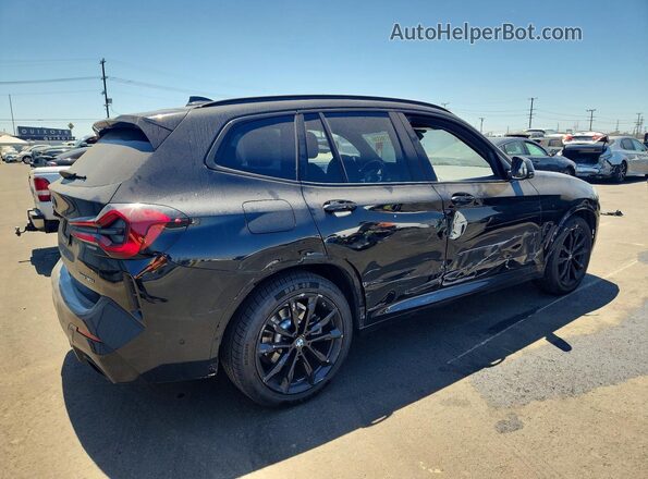 5UX43DP05R9W52674 2024 BMW X3 Black Tył prawy
