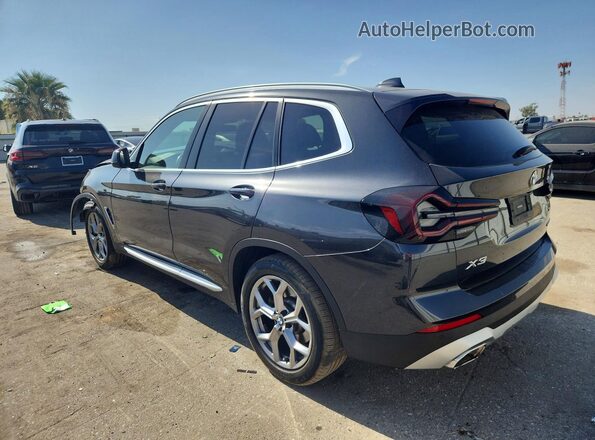5UX43DP08P9R92575 2023 BMW X3 Угольный Задняя левая четверть