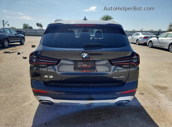 5UX43DP08P9R92575 2023 BMW X3 Угольный Вид сзади