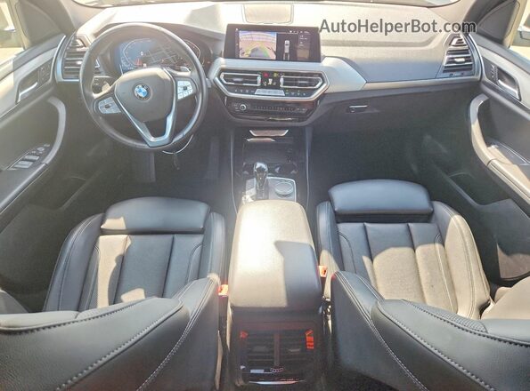 5UX43DP08P9R92575 2023 BMW X3 Угольный Вид панели приборов