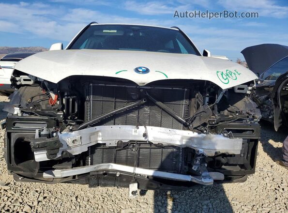 5UX43EU00R9T75538 2024 BMW X5 White Вид спереду