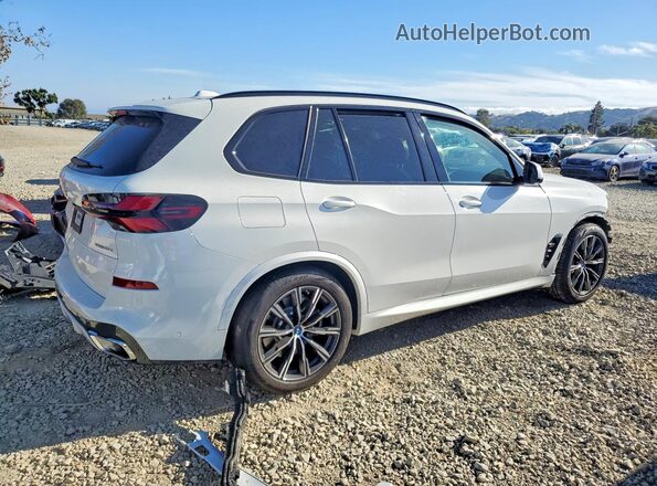 5UX43EU00R9T75538 2024 BMW X5 White Задня права чверть