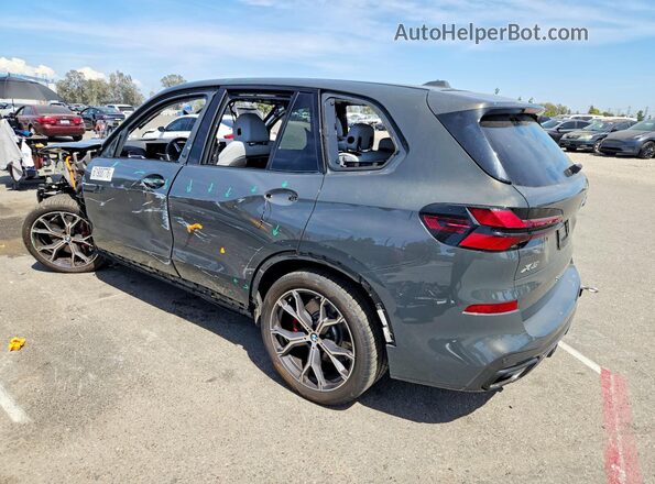5UX43EU08T9025646 2026 BMW X5 Gray Trasero izquierdo