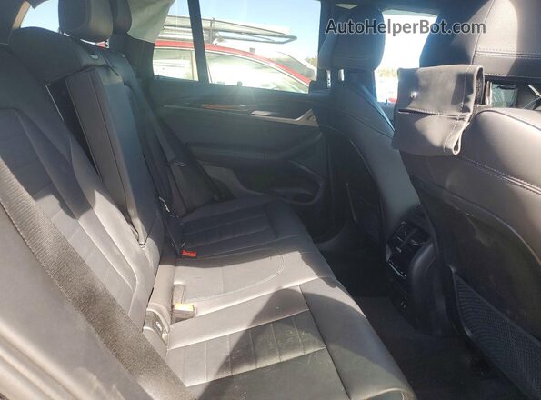 5UX53DP01N9M07644 2022 BMW X3 Charcoal Սալոնի հետևի տեսք
