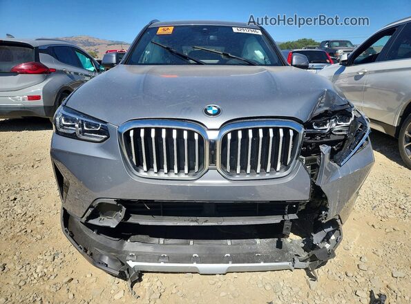 5UX53DP02R9W66424 2024 BMW X3 Gray წინა ხედი