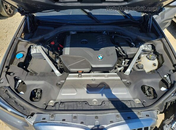 5UX53DP02R9W66424 2024 BMW X3 Gray ძრავის განყოფილების ხედი