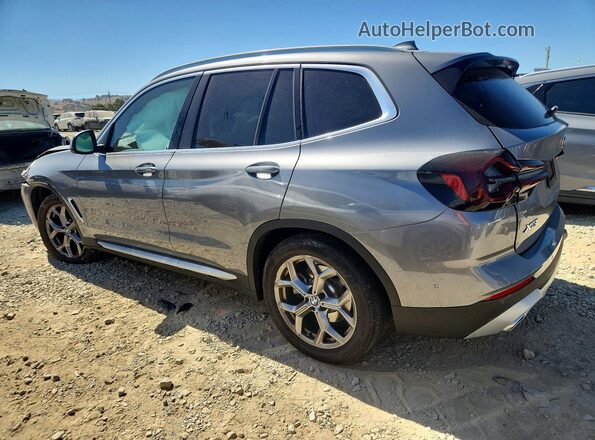 5UX53DP02R9W66424 2024 BMW X3 Gray უკანა მარცხენა