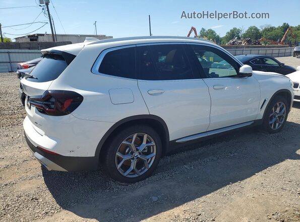 5UX53DP03R9V66350 2024 BMW X3 White Tył prawy
