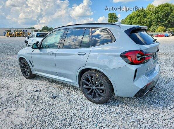 5UX53DP07N9J77916 2022 BMW X3 Gray Задня ліва чверть