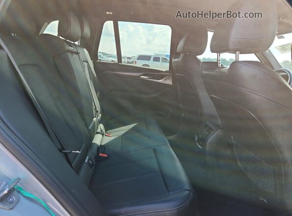 5UX53DP07N9J77916 2022 BMW X3 Gray Вид задньої частини салону