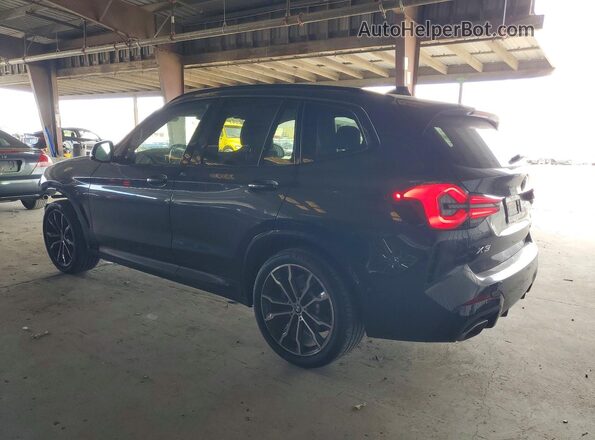 5UX53DP09N9M93009 2022 BMW X3 Gray უკანა მარცხენა
