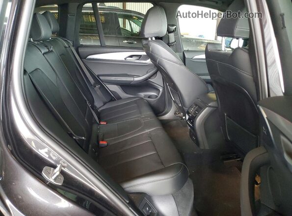 5UX53DP09N9M93009 2022 BMW X3 Gray უკანა სალონის ხედი