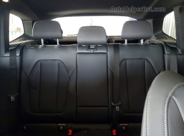 5UX53DP09N9M93009 2022 BMW X3 Gray უკანა სავარძლების ხედი