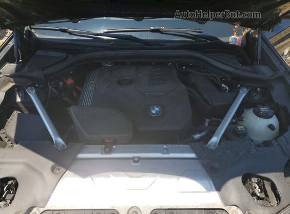 5UX53DP0XN9K19396 2022 BMW X3 Black Widok komory silnika