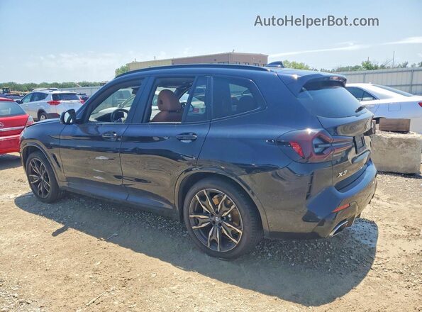 5UX53DP0XN9K19396 2022 BMW X3 Black Tył lewy