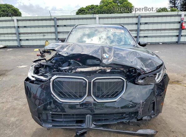 5UX53GP01S9099274 2025 BMW X3 Black Widok z przodu