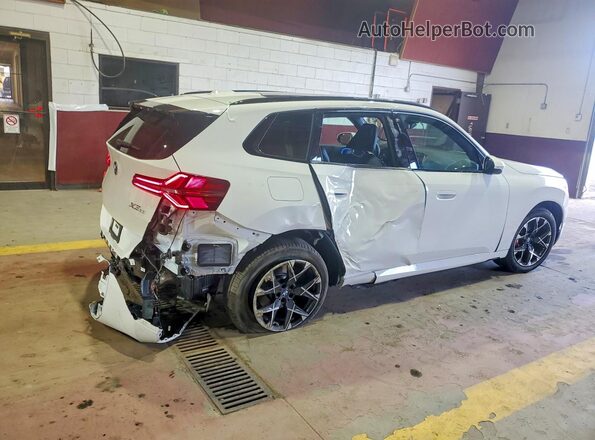 5UX53GP01T9401471 2026 BMW X3 Белый Задняя правая четверть