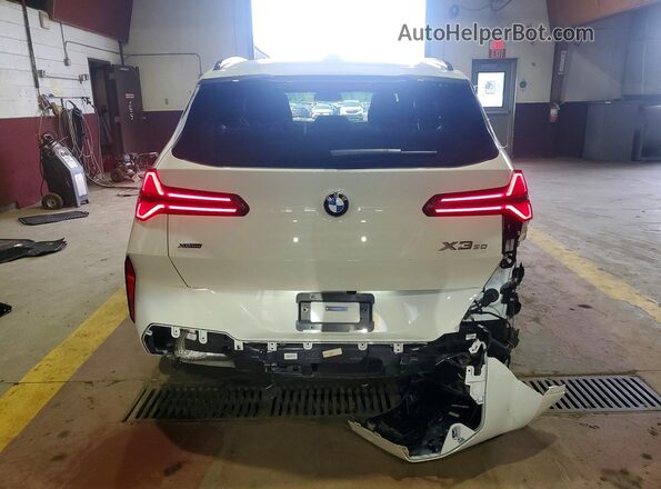 5UX53GP01T9401471 2026 BMW X3 Белый Вид сзади